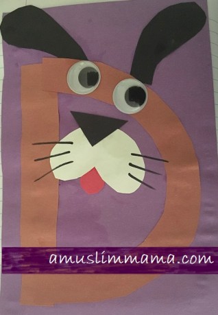 Letter D pre schooler and Toddler craft (6)