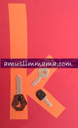 Toddlers preschooler Letter K Crafts (1)