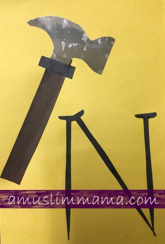 Toddler &amp; Preschoolers Letter N Crafts (7)